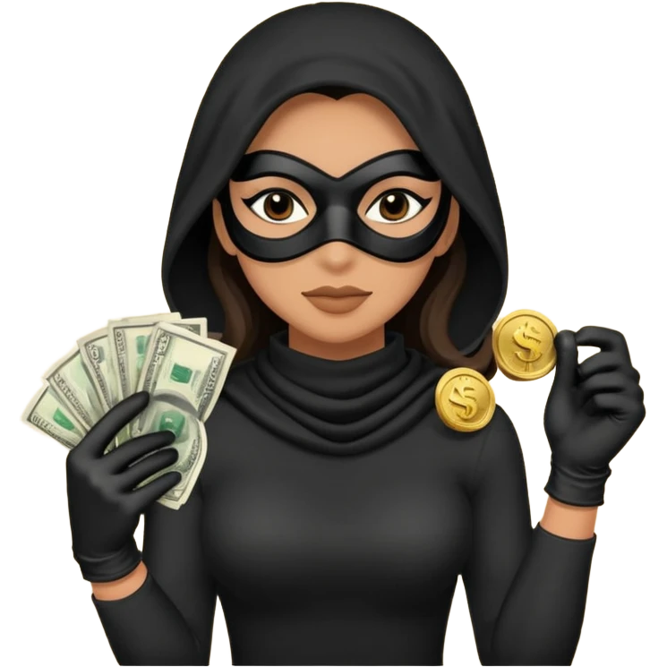 lady thief emoji