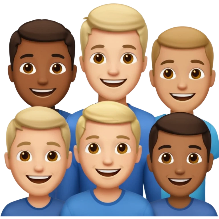 Group of guys emoji