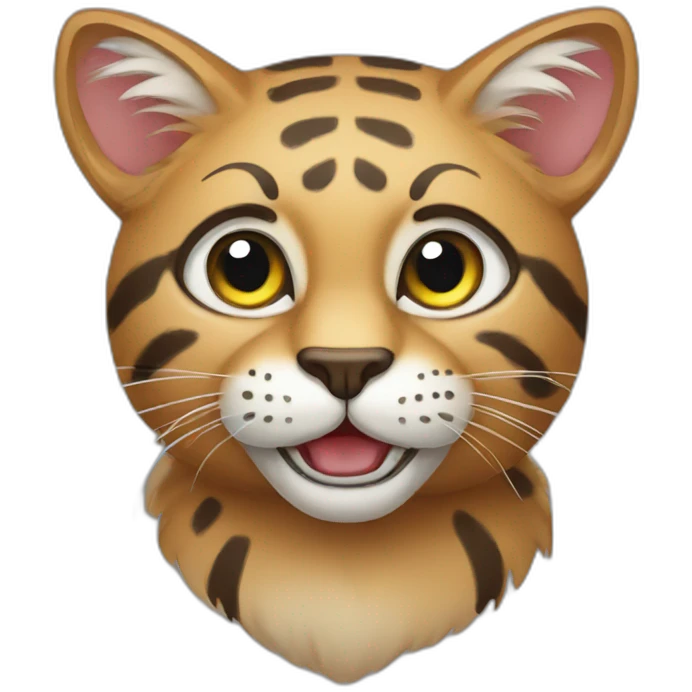 Wild cat emoji