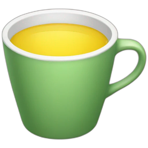 Yellow cup emoji