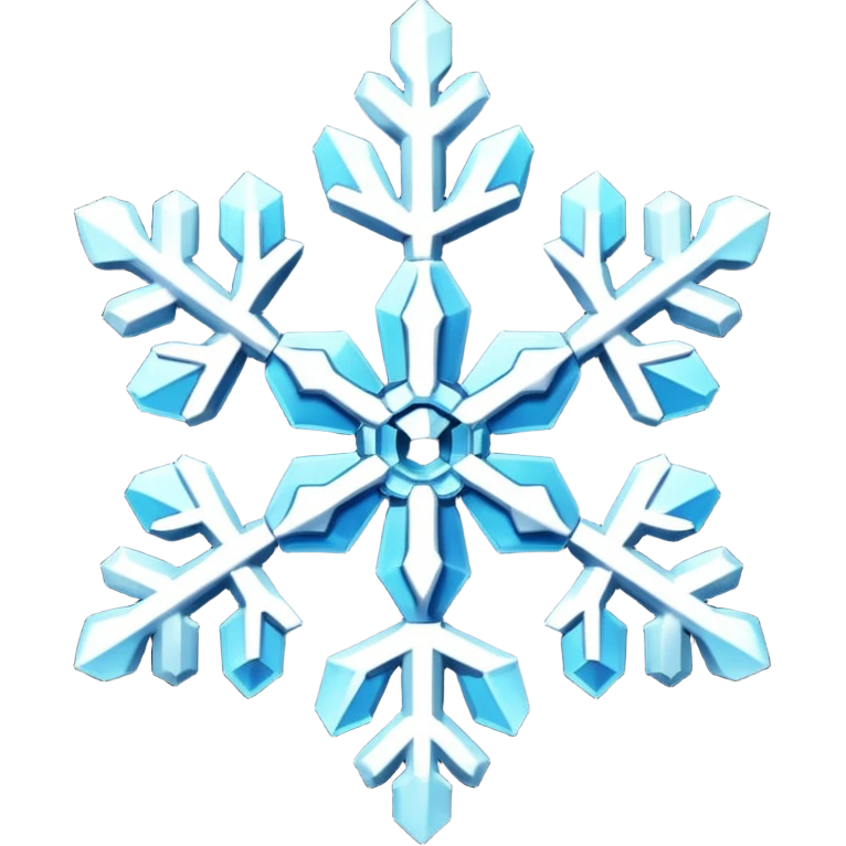 The Poisonous Snowflake emoji