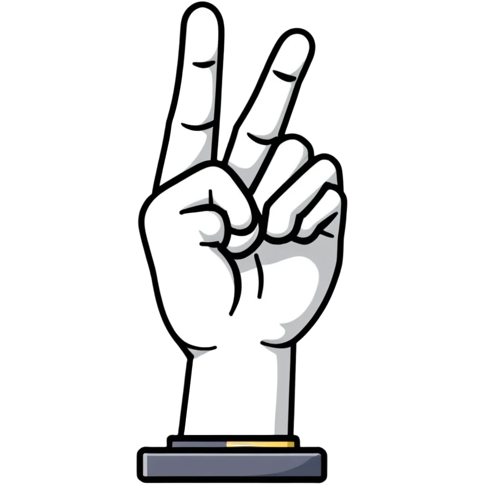 Flipping someone off emoji