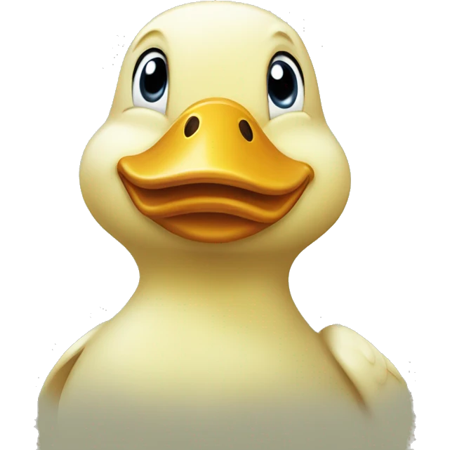 Cute duck emoji