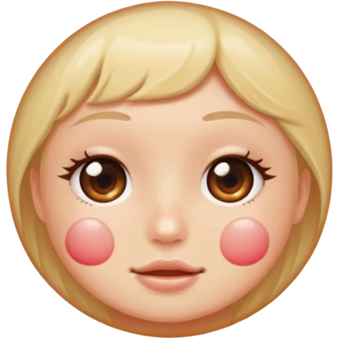pimple patche sticker (feminine) emoji