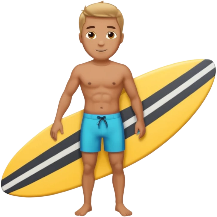 HOMEM NA PRANCHA  emoji