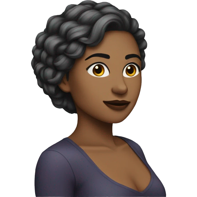 woman sperhero volt hair emoji