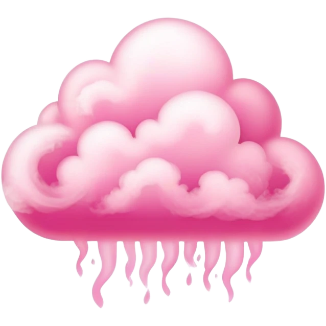 pink smoke emoji