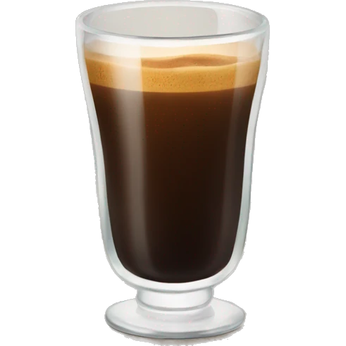 Espresso in a glass  emoji