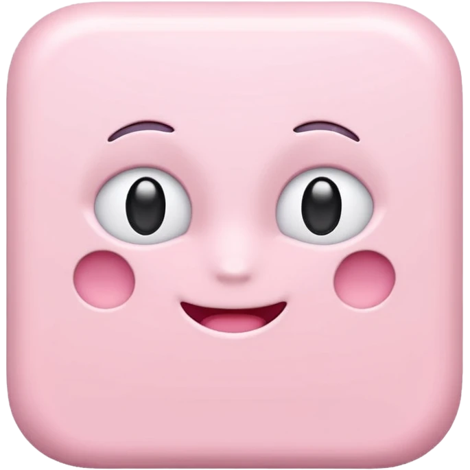  Couverture rose pastel emoji