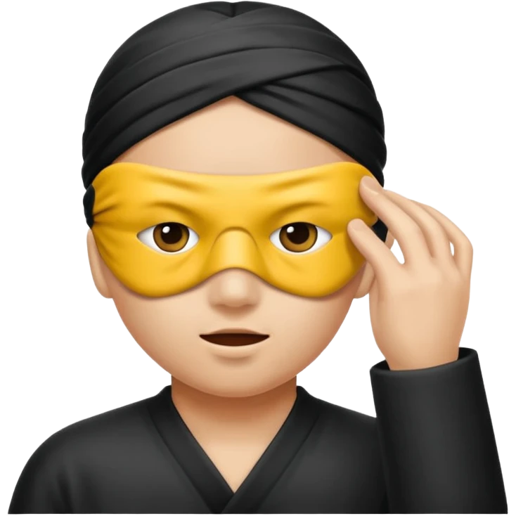 Blindfold emoji