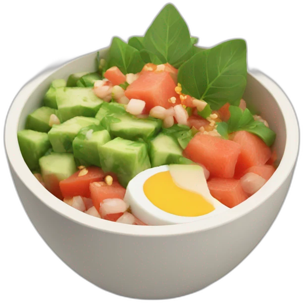 poke bowl emoji