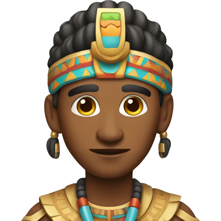 Aztec priest emoji