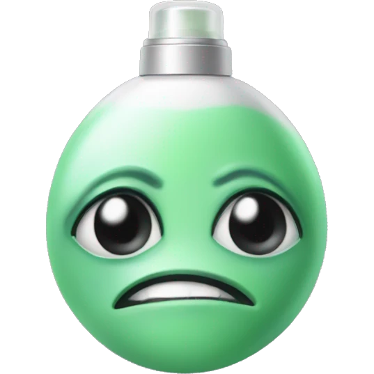 Alien with deodorant  emoji