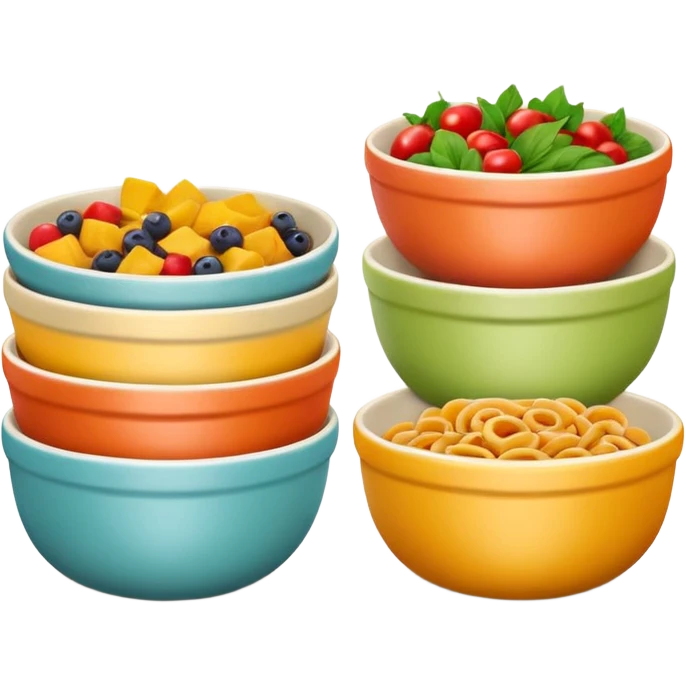 leftover food bowls emoji
