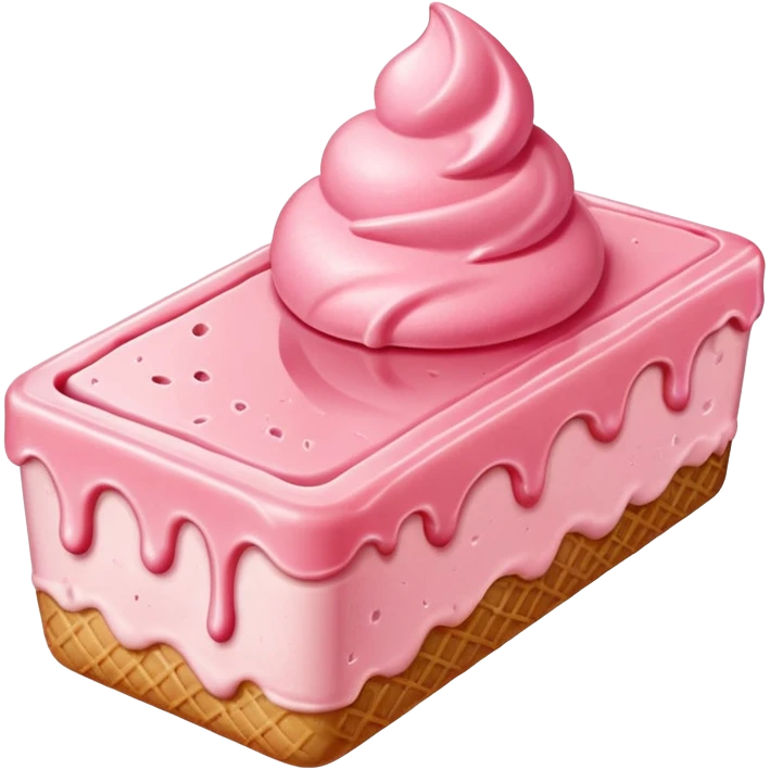Ice Cream Strawberry Ice Cream Bar


 emoji