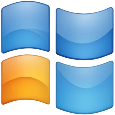 Generate a logo for ms windows  emoji