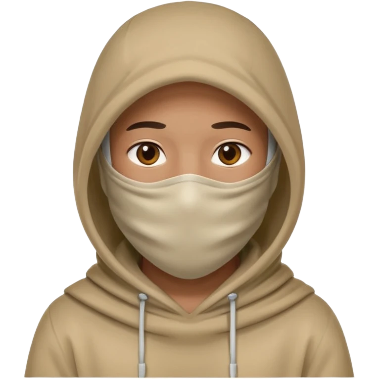 rapperokhăn trùm mặt emoji