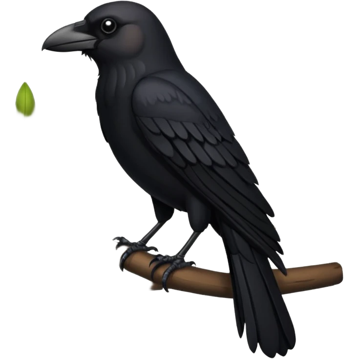Crow emoji