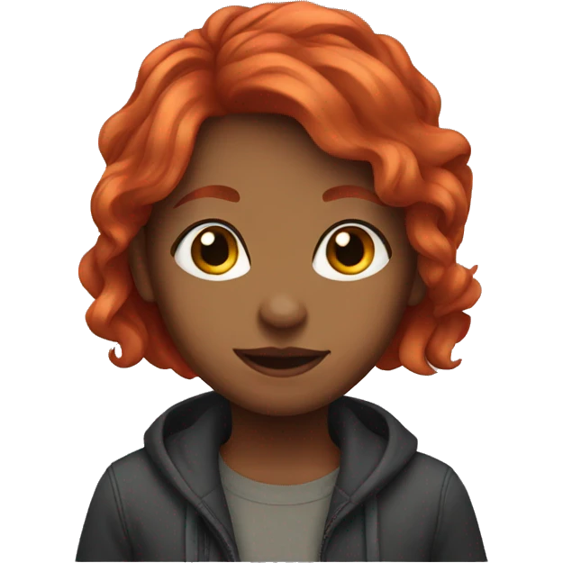 Red hair girl emoji