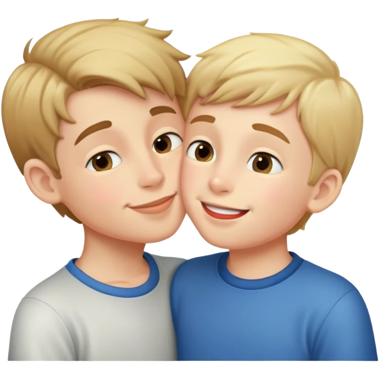 boy kiss boy emoji