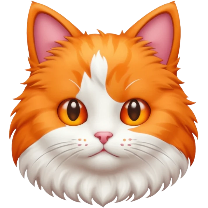 Cat with love emoji emoji