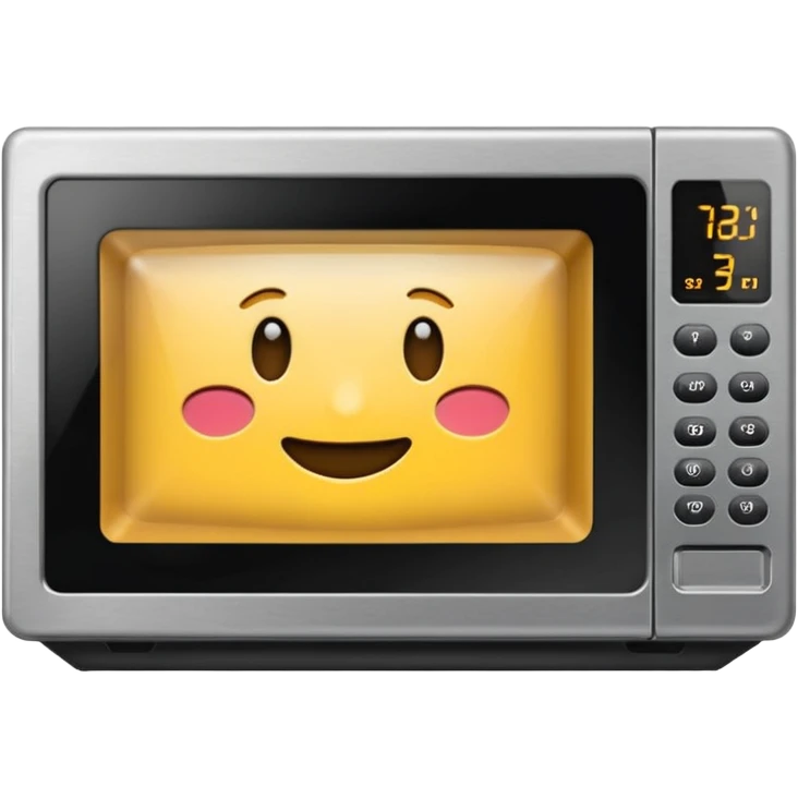 Make a microwave emoji emoji