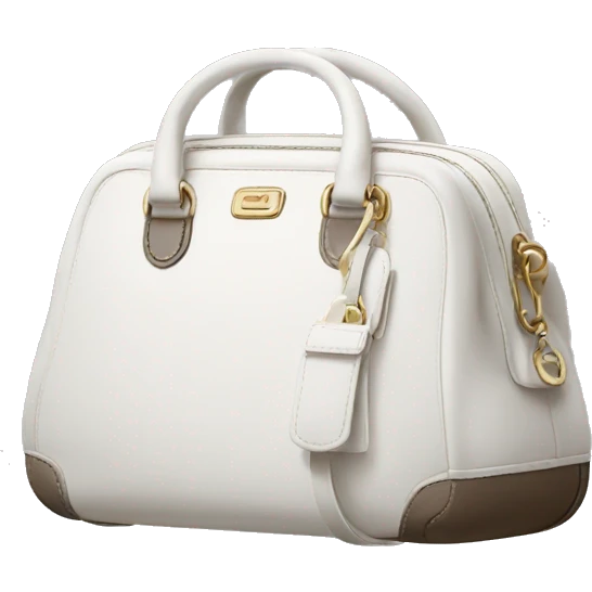 white coach bag emoji