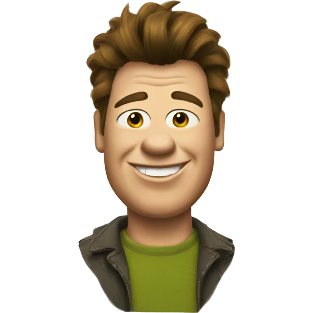 shrek as rick astley emoji