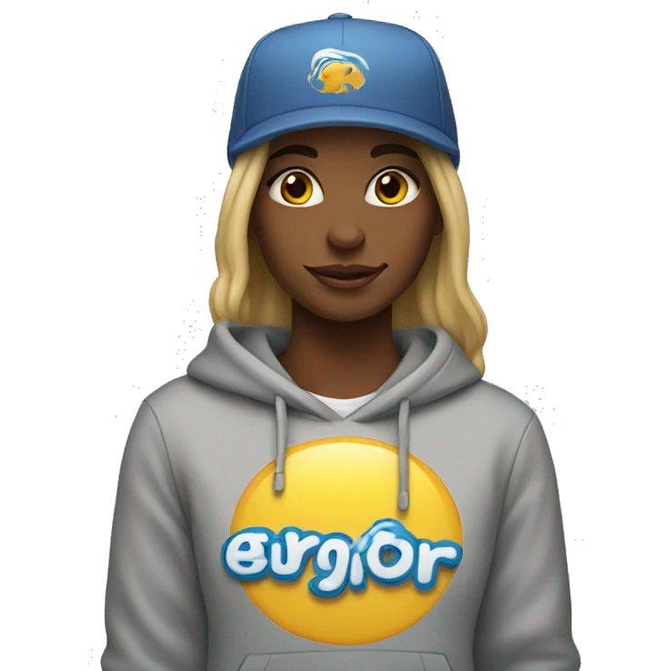 skater girlfriend emoji