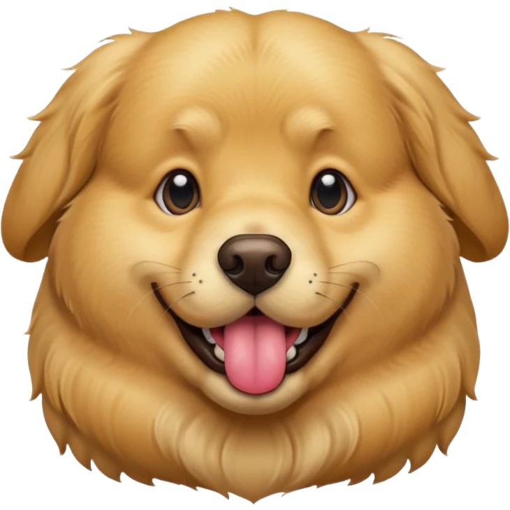 fat dog emoji