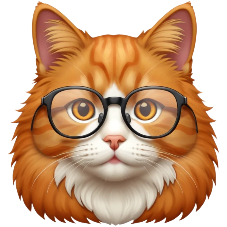 Gato con gafas emoji