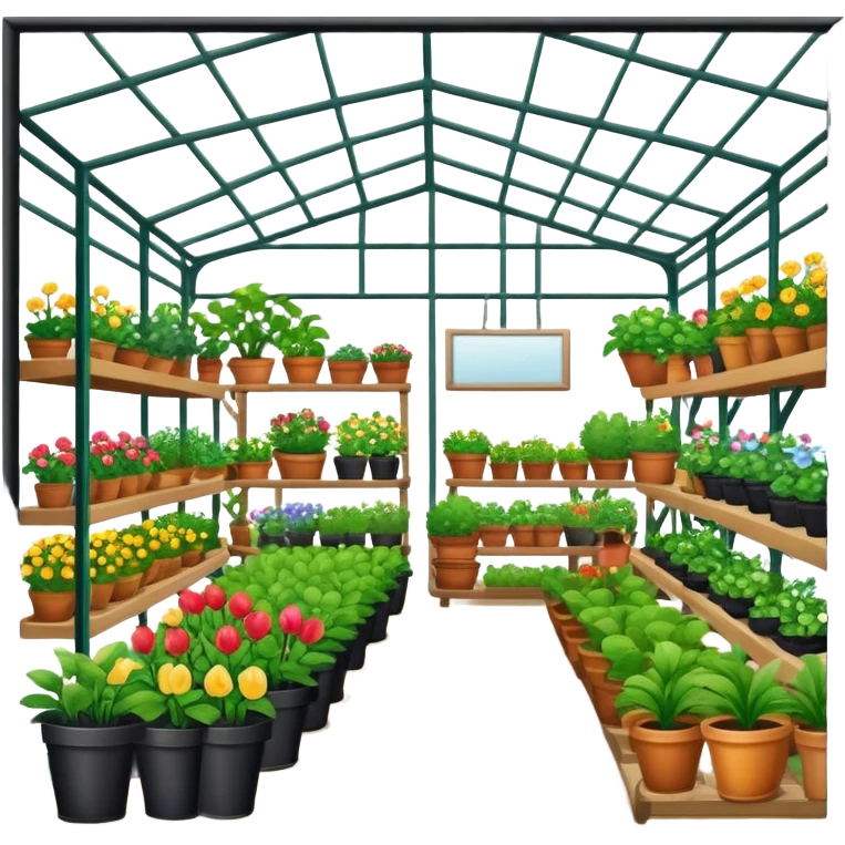 Garden center emoji