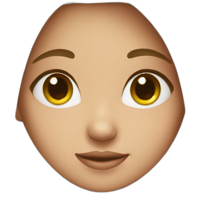 cute girl emoji