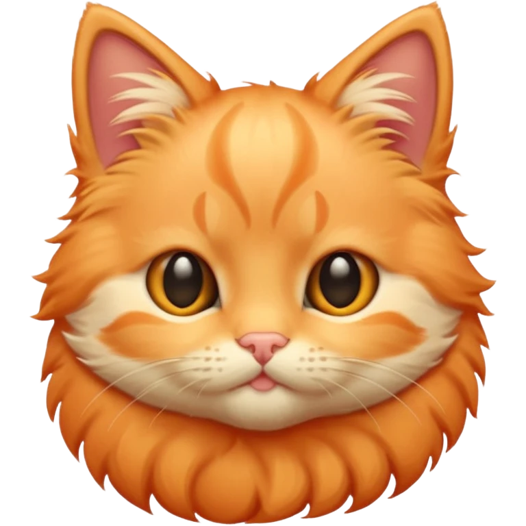 tierno gatito naranja claro  emoji