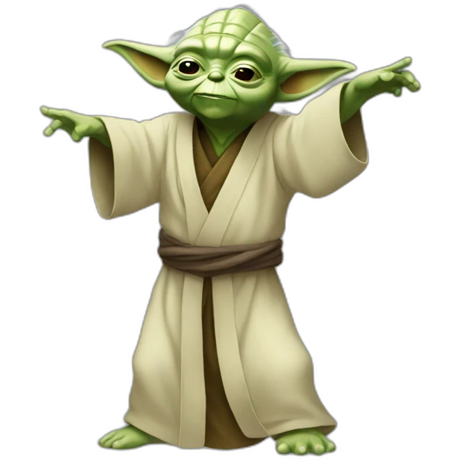 Yoda dabing emoji