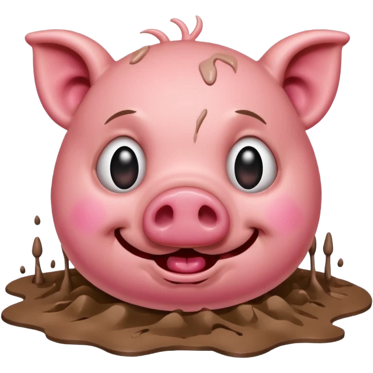 avec des larmes avec le cochon qui est mort de rire  emoji