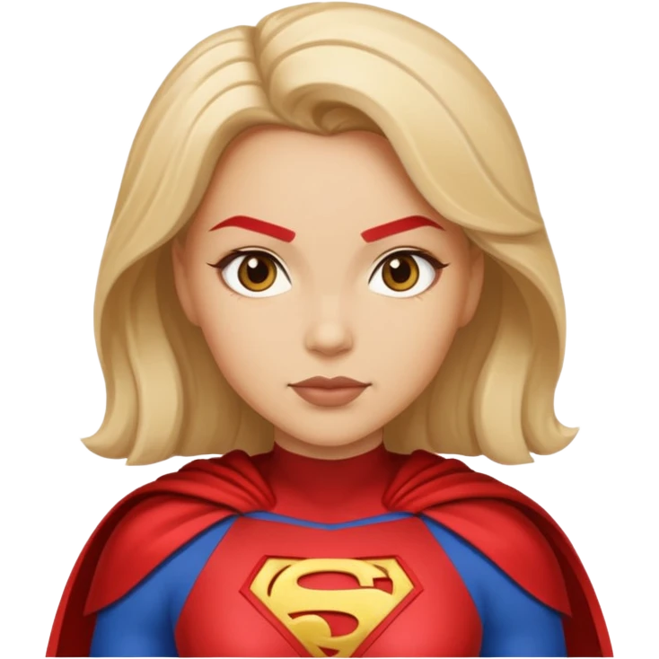 Super hero woman emoji