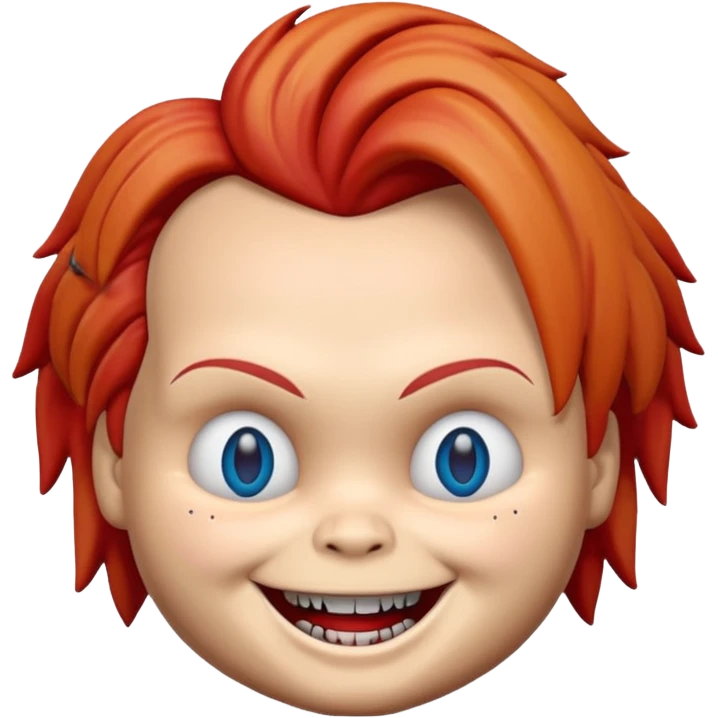 Un emojin de chuky emoji