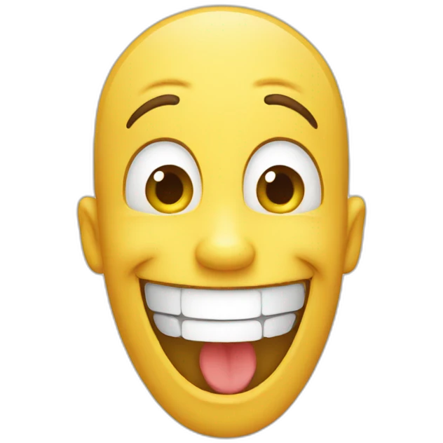 Laugh emoji