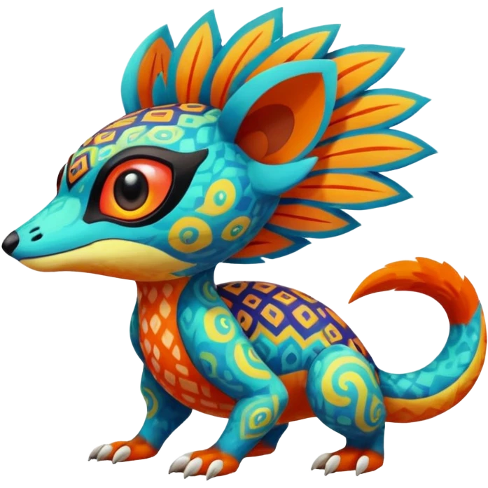  exotic tropical Fakémon-Pokémon-Vernid-creature emoji
