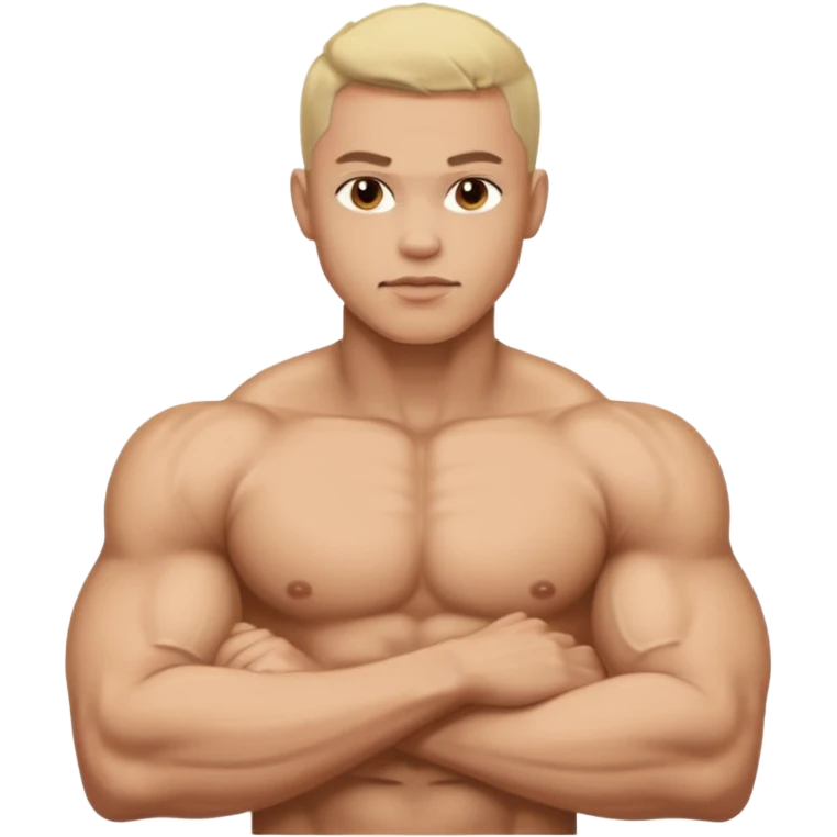 Sex body with no shirt emoji