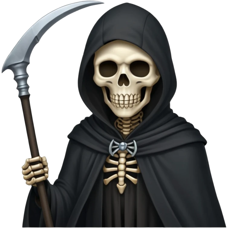 The Grim Reaper emoji