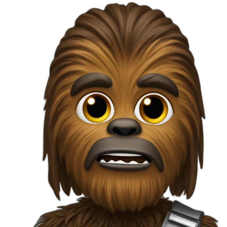 Wookie from Star Wars  emoji