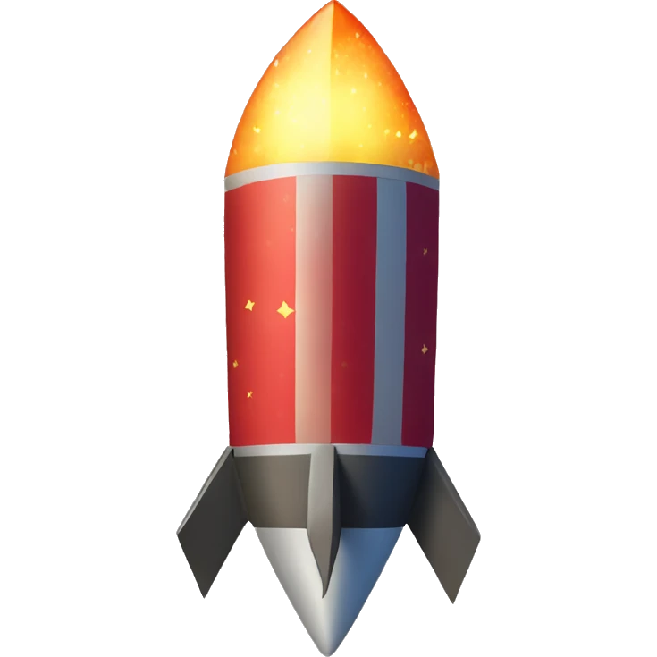fireworks rocket emoji