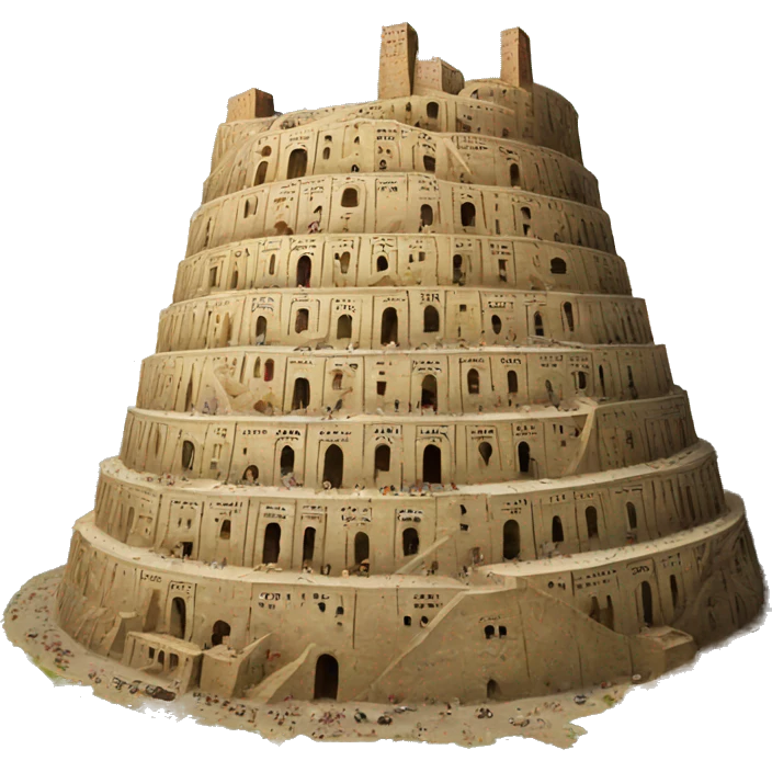 tower of babel emoji
