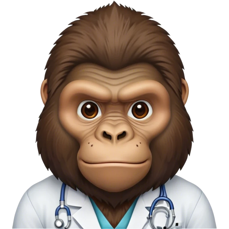 Doctor gorilla emoji