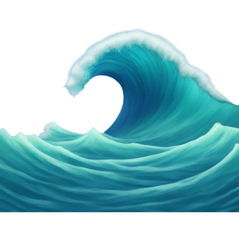 ocean wave emoji