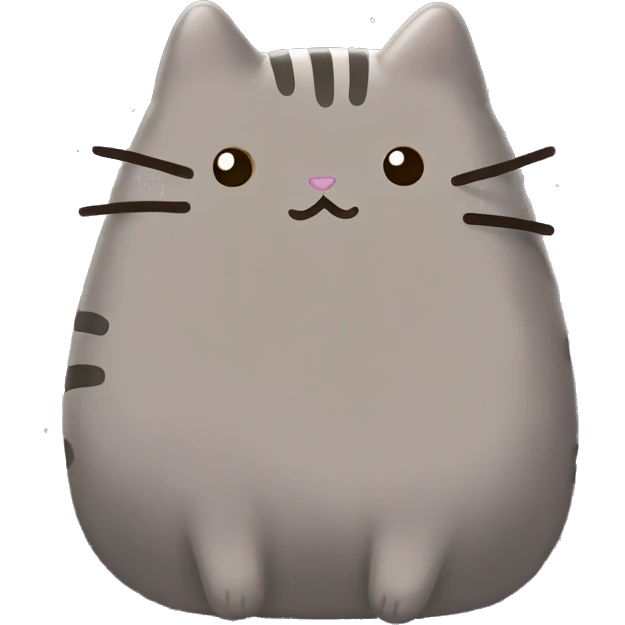  glittery  pusheen    emoji