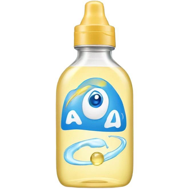 Bottle of baby oil  emoji