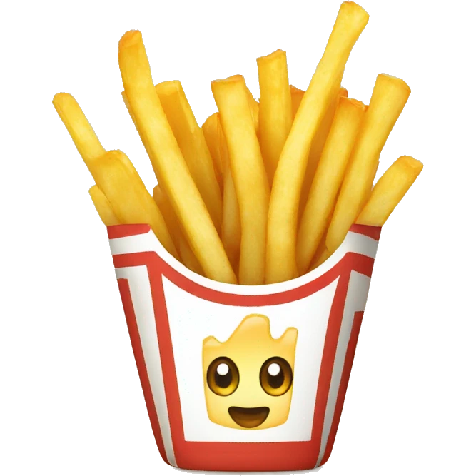 french fries emoji
